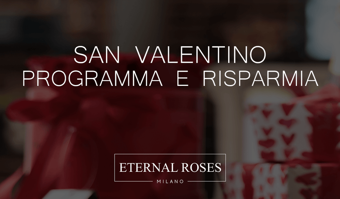 Rose Stabilizzate a San Valentino